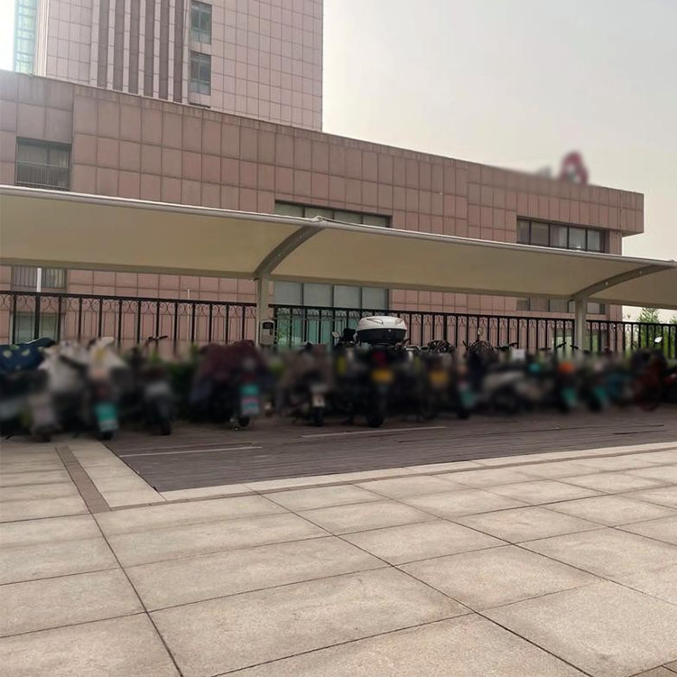 祁阳市膜结构电动车棚